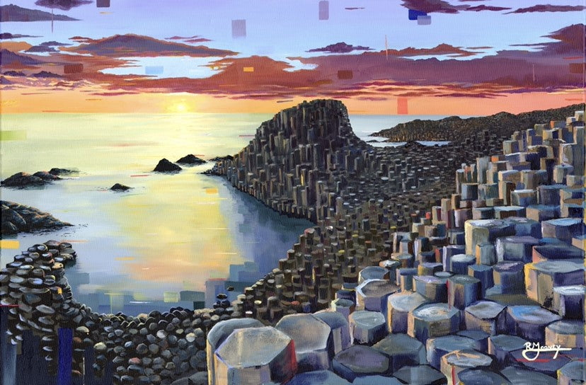 'Giant's Causeway' Limited Edition Print